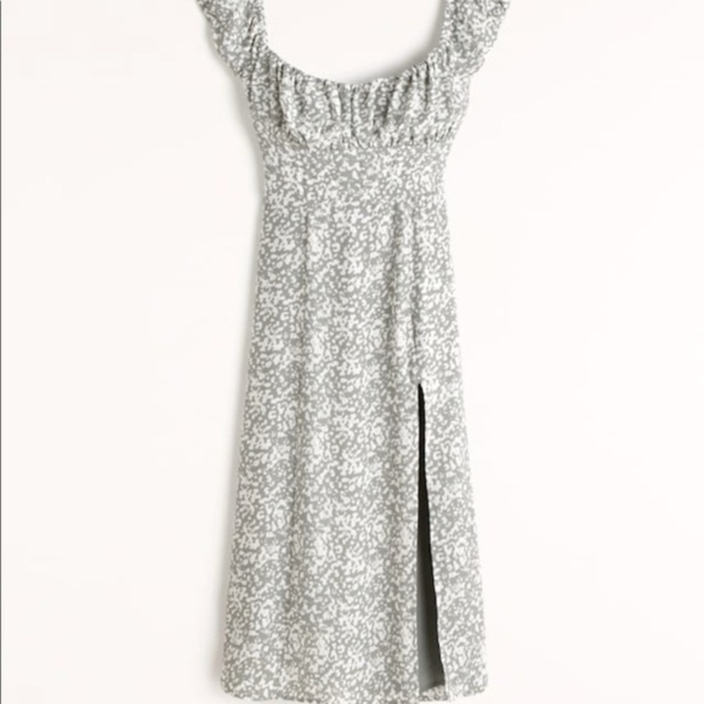 Abercrombie Cap Sleeve Scoopneck Midi Dress